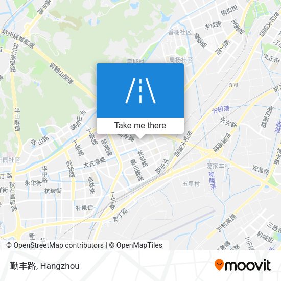 勤丰路 map