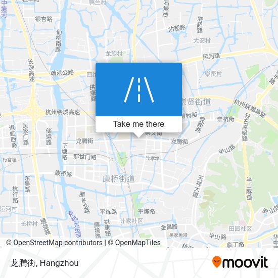 龙腾街 map