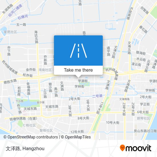 文泽路 map