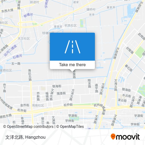 文泽北路 map