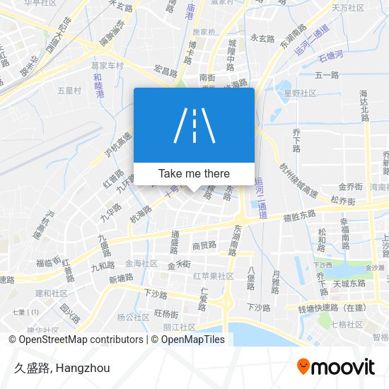 久盛路 map