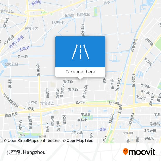 长空路 map