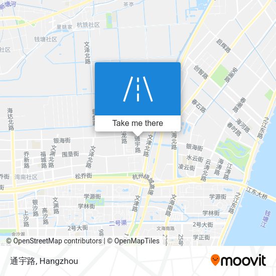 通宇路 map