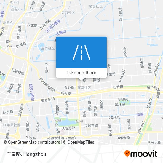广泰路 map