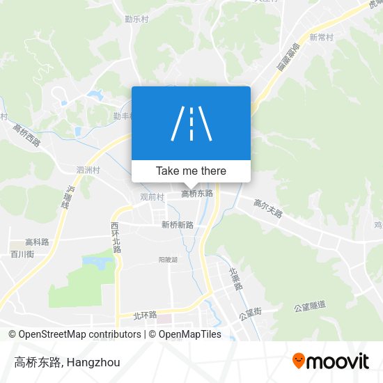 高桥东路 map