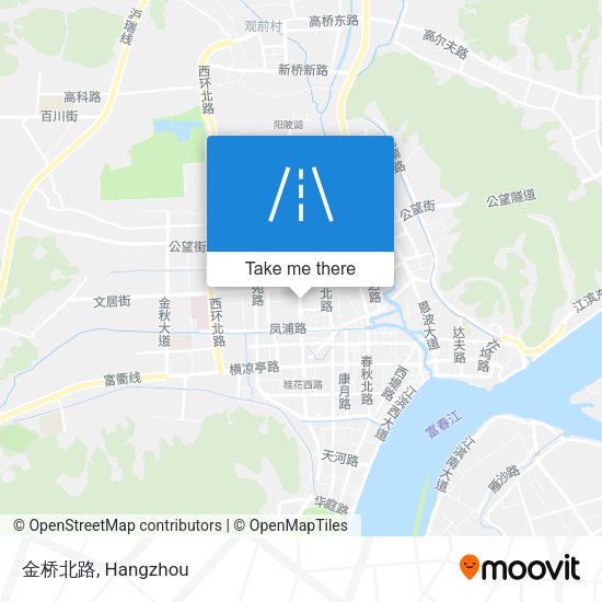 金桥北路 map