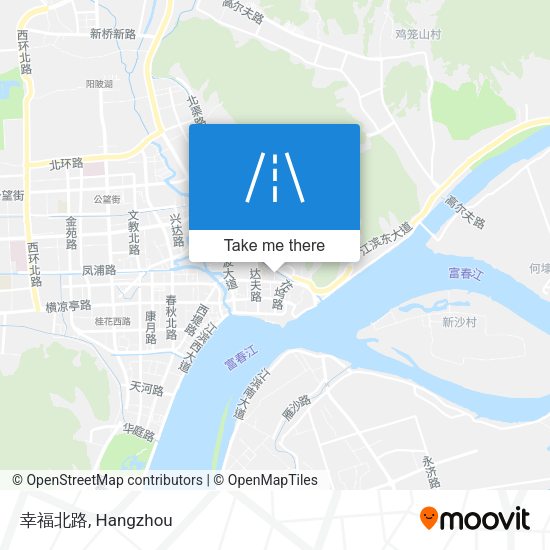 幸福北路 map