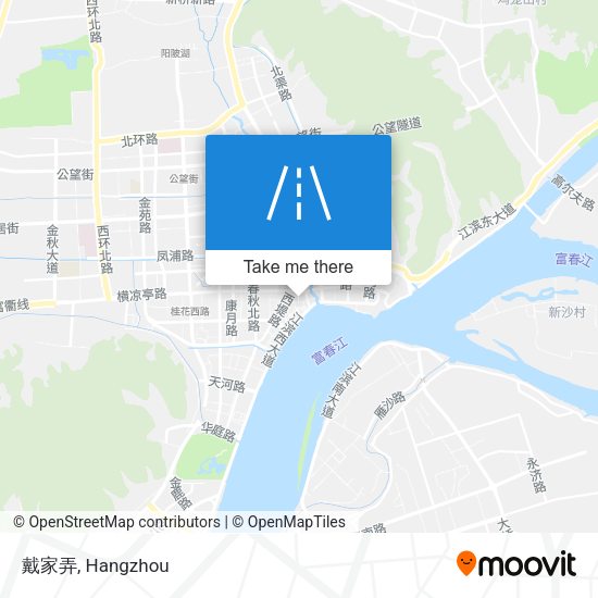 戴家弄 map
