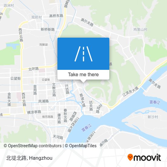 北堤北路 map