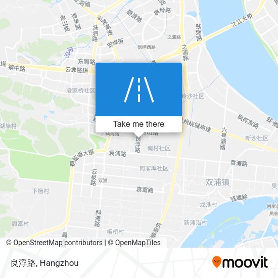 良浮路 map