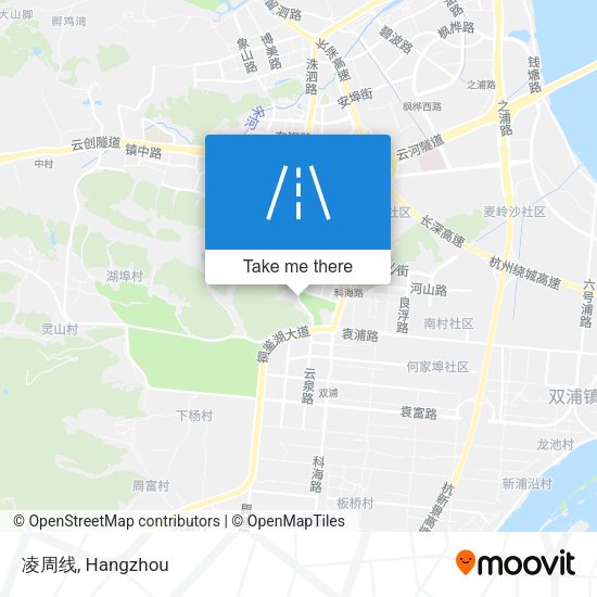 凌周线 map