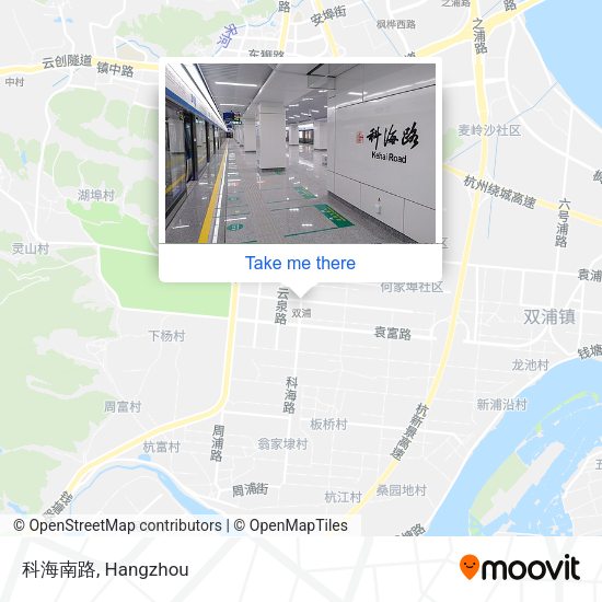 科海南路 map