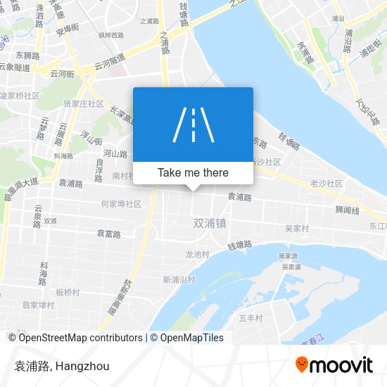袁浦路 map