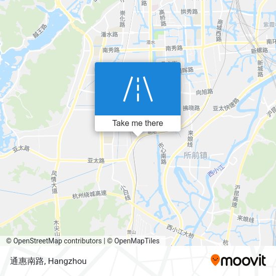 通惠南路 map