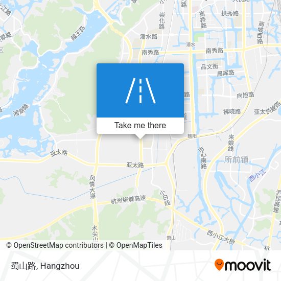蜀山路 map