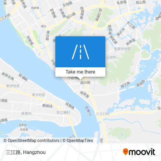 三江路 map