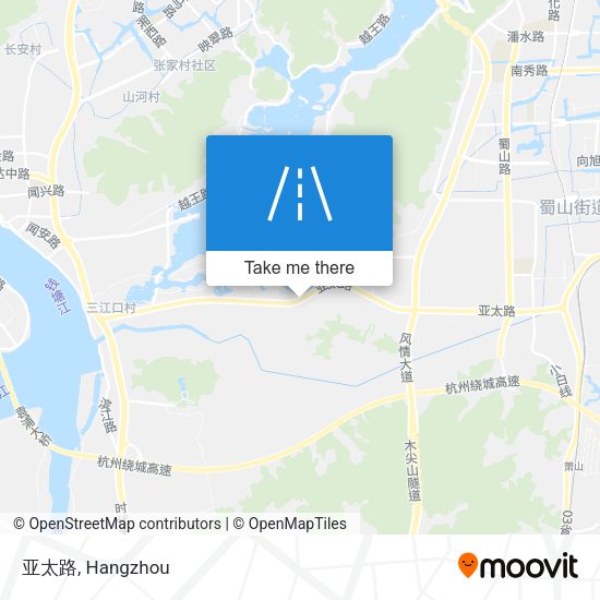 亚太路 map