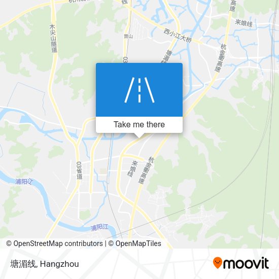 塘湄线 map