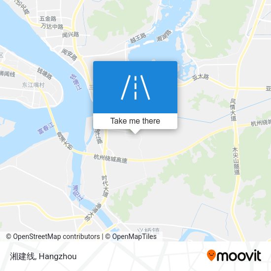 湘建线 map