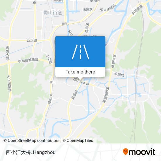 西小江大桥 map