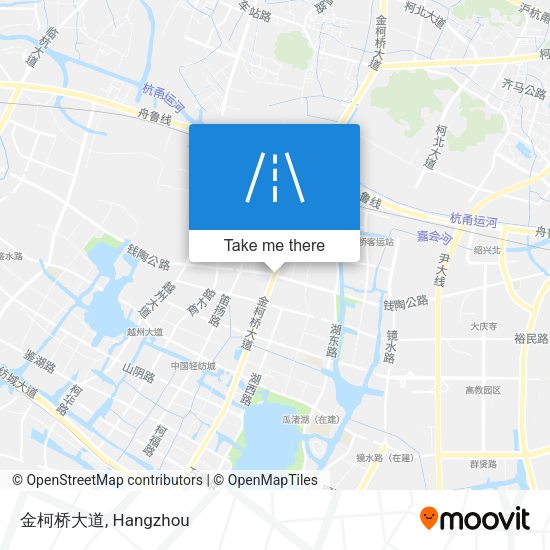 金柯桥大道 map
