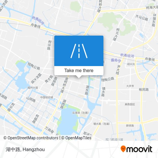 湖中路 map