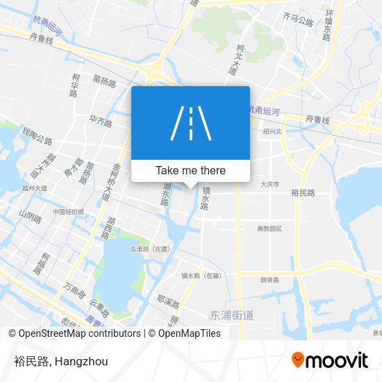 裕民路 map