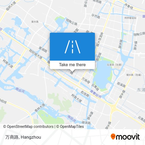 万商路 map