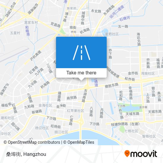 桑埠街 map