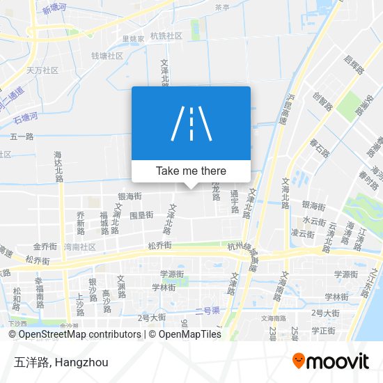 五洋路 map