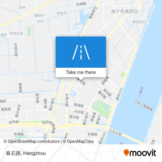 春石路 map