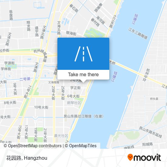 花园路 map