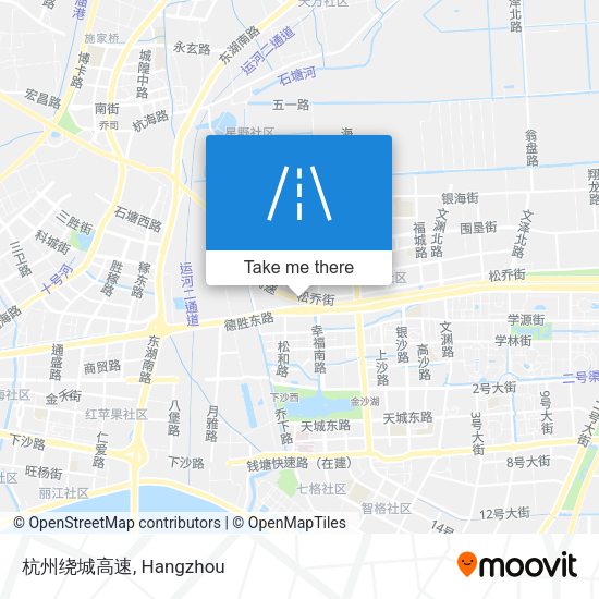 杭州绕城高速 map