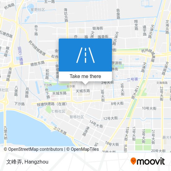 文峰弄 map