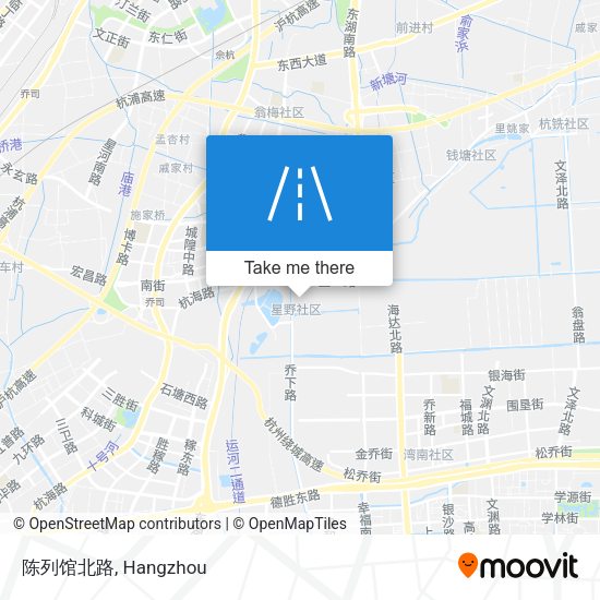 陈列馆北路 map