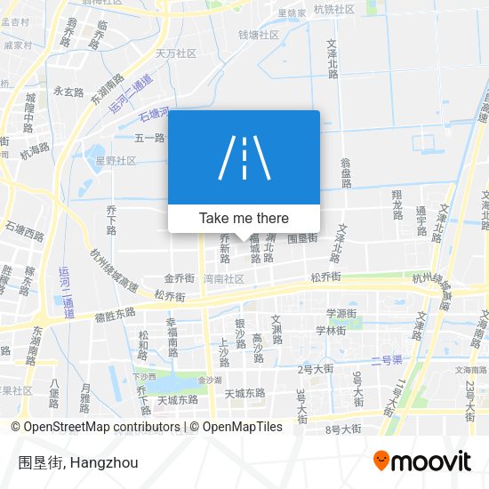 围垦街 map