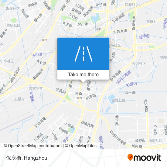 保庆街 map