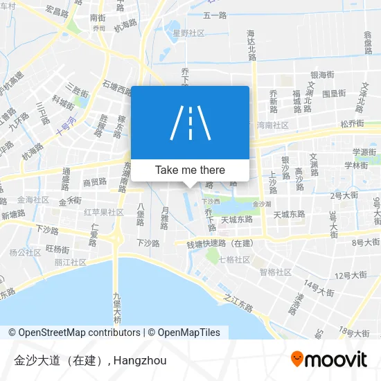 金沙大道（在建） map