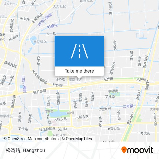 松湾路 map