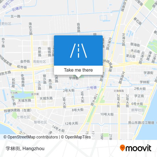 学林街 map