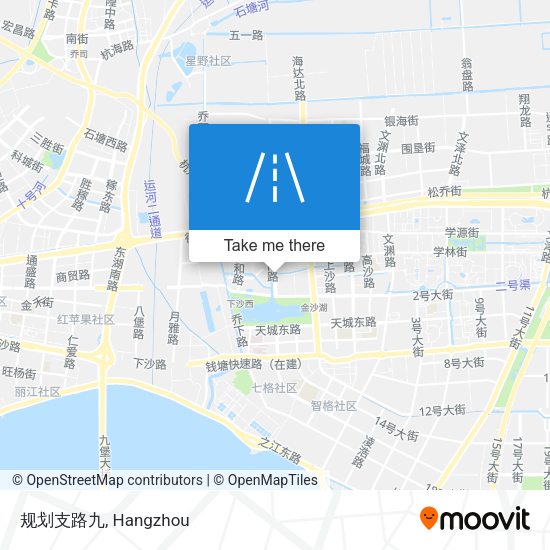规划支路九 map