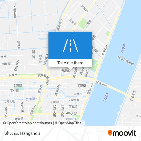 凌云街 map