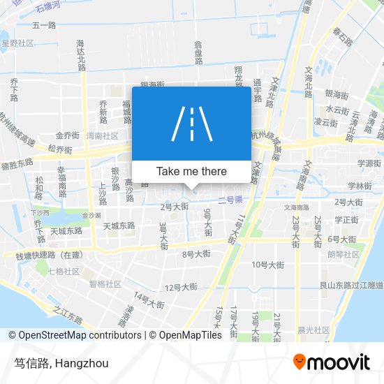 笃信路 map