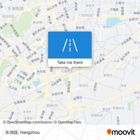 东湖路 map