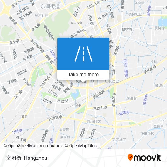 文闲街 map