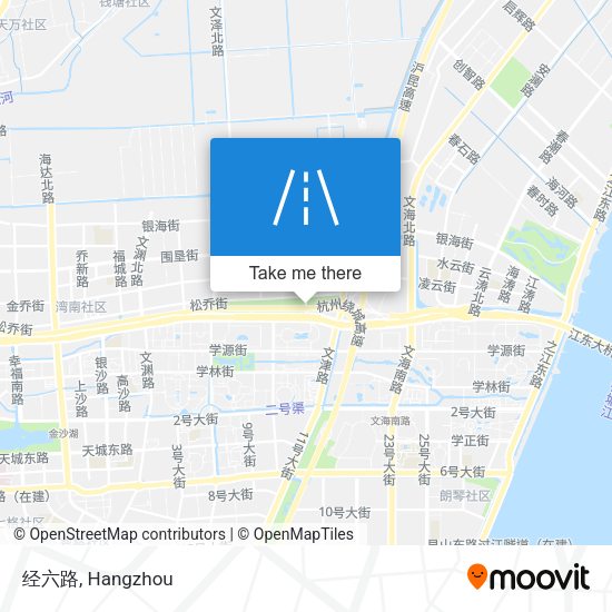 经六路 map