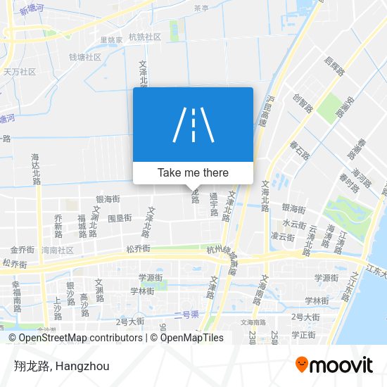 翔龙路 map