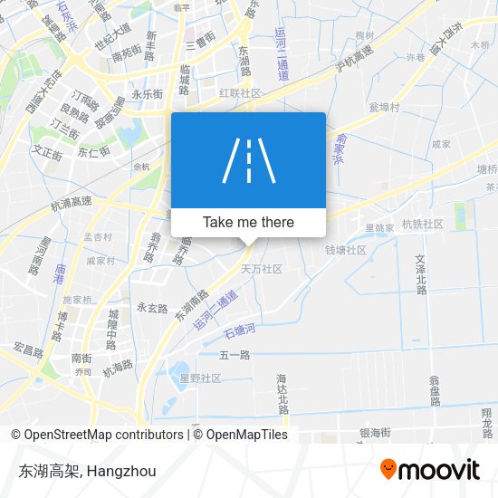 东湖高架 map