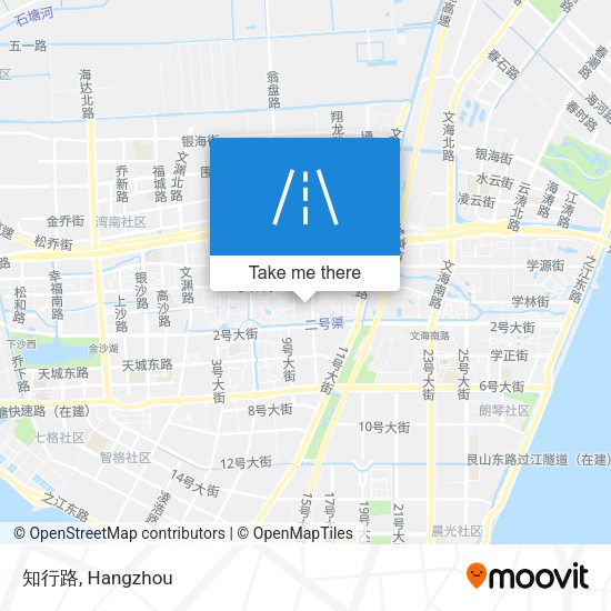 知行路 map