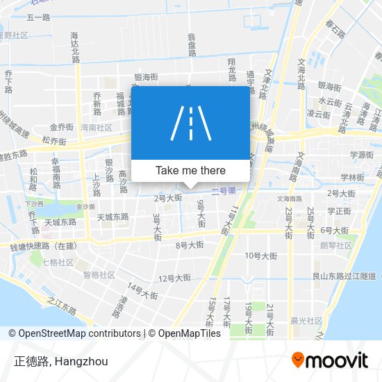 正德路 map